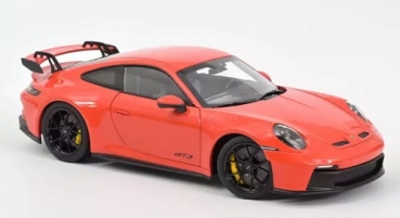 187300 Porsche 911 GT3 2021 Orange 1:18